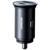 Joyroom JR-CCN04 60W USB-A USB-C mini charger - black