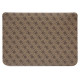 Guess 4G Printed Stripes cover for a 16" laptop - brown