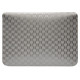 Karl Lagerfeld Saffiano Monogram Choupette case for a 14" laptop - silver