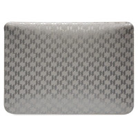 Karl Lagerfeld Saffiano Monogram Ikonik case for a 14" laptop - silver
