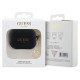 Guess GUAP2LECG4K case for AirPods Pro 2 cover - black Liquid Silicone Glitter Triangle Charm