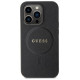 Guess GUHMP14LPSAHMCK case for iPhone 14 Pro - black Saffiano MagSafe