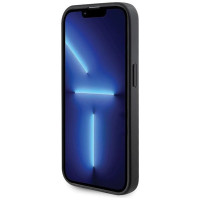 Guess GUHMP14LPSAHMCK case for iPhone 14 Pro - black Saffiano MagSafe