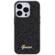 Guess Disco Metal Script case for iPhone 15 Pro - black