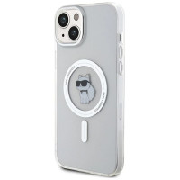 Karl Lagerfeld IML Choupette MagSafe case for iPhone 15 Plus - transparent