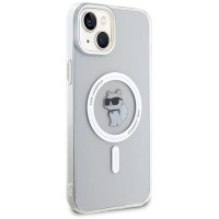 Karl Lagerfeld IML Choupette MagSafe case for iPhone 15 Plus - transparent