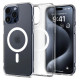Spigen Ultra Hybrid Mag Case with MagSafe for iPhone 15 Pro - Clear Matte