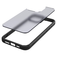 Spigen Ultra Hybrid iPhone 15 Pro Case - Clear Black