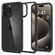 Spigen Ultra Hybrid iPhone 15 Pro Case - Matte Black