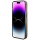 Karl Lagerfeld KLHCP15SLKKNSK iPhone 15 6.1" transparent hardcase Liquid Glitter Ikonik
