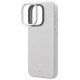 Uniq Lino Hue Magclick Charging case for iPhone 15 Pro Max - light gray