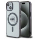 Karl Lagerfeld KLHMP15MHKHNOTK iPhone 15 Plus 6.7" transparent hardcase IML Karl`s Head MagSafe