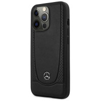 Mercedes MEHCP15XARMBK iPhone 15 Pro Max 6.7" black/black hardcase Leather Urban