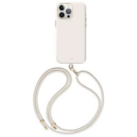 Uniq Coehl Creme Magnetic Charging case for iPhone 15 Pro - light gray