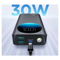 Joyroom Powerbank Joyroom JR-PBF02 30W 20000mAh + USB-A - USB-C cable 0.25m - black