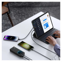 Joyroom Powerbank Joyroom JR-PBF02 30W 20000mAh + USB-A - USB-C cable 0.25m - black