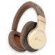 Guess Bluetooth on-ear headphones GUBH604GEMW brown/brown 4G Script