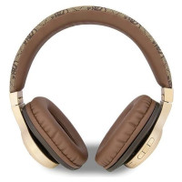 Guess Bluetooth on-ear headphones GUBH604GEMW brown/brown 4G Script