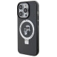 Karl Lagerfeld KLHMP15XHMRSKCK iPhone 15 Pro Max 6.7" black/black hardcase Ring Stand Karl&Choupette MagSafe