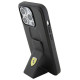 Ferrari Grip Stand Metal Logo case for iPhone 15 Pro Max - black