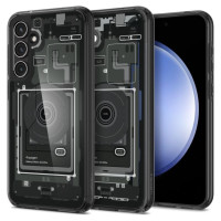 Spigen Ultra Hybrid Case for Samsung Galaxy S23 FE - Dark Gray (Zero One Pattern)