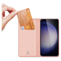 Dux Ducis Skin Pro case for Samsung S24+ with flap - pink