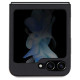 BMW Leather Hot Stamp case for Samsung Galaxy Z Flip 5 - black