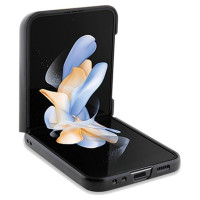BMW Leather Hot Stamp case for Samsung Galaxy Z Flip 5 - black