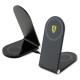 Ferrari Printed Logo MagSafe foldable 2in1 15W inductive charger - black