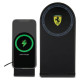 Ferrari Printed Logo MagSafe foldable 2in1 15W inductive charger - black