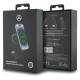 Mercedes Silver Stars MagSafe foldable 2in1 15W inductive charger - black
