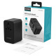 Choetech PD5020 35W EU/US/AUS/UK Travel Adapter with Built-in USB-C Cable - Black