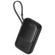 Baseus Qpow Pro+ 10000mAh 22.5W powerbank with built-in USB-C cable and display - black
