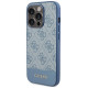 Guess 4G Stripe Collection case for iPhone 15 Pro - blue