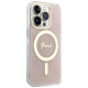 Guess IML 4G MagSafe case for iPhone 15 Pro - pink