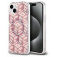 Guess IML GCube MagSafe case for iPhone 15 / 14 / 13 - pink