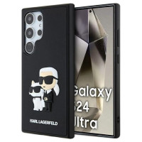 Karl Lagerfeld 3D Rubber Karl&Choupette case for Samsung Galaxy S24 Ultra - black
