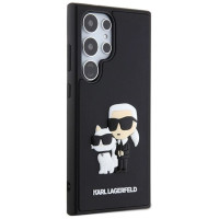 Karl Lagerfeld 3D Rubber Karl&Choupette case for Samsung Galaxy S24 Ultra - black