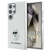 Karl Lagerfeld IML Choupette case for Samsung Galaxy S24 Ultra - transparent