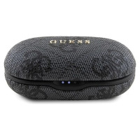 Guess 4G Metal TWS Headphones with ENC Charging Station - Black
