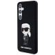 Karl Lagerfeld Silicone Ikonik case for Samsung Galaxy S24+ - black
