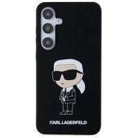 Karl Lagerfeld Silicone Ikonik case for Samsung Galaxy S24+ - black