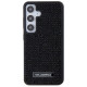 Karl Lagerfeld Rhinestone Metal Logo case for Samsung Galaxy S24 - black