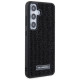 Karl Lagerfeld Rhinestone Metal Logo case for Samsung Galaxy S24 - black