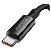 Baseus Superior Series USB-A / USB-C 100W Cable for Huawei / Honor 1.5m - Black