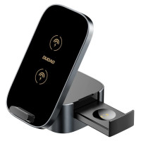 Dudao A11Pro+ 15W 3in1 Inductive Charger for Phone/Smartwatch/Headphones - Black
