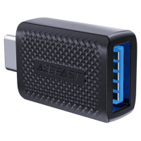 Acefast J1 USB-A 3.0 (Female) to USB-C 3.0 (Male) 5Gb/s Adapter - Black