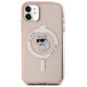 Karl Lagerfeld IML Choupette MagSafe case for iPhone 11 / Xr - pink