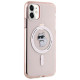 Karl Lagerfeld IML Choupette MagSafe case for iPhone 11 / Xr - pink