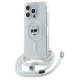 Karl Lagerfeld IML Choupette Head & Cord MagSafe case for iPhone 14 Pro Max - transparent